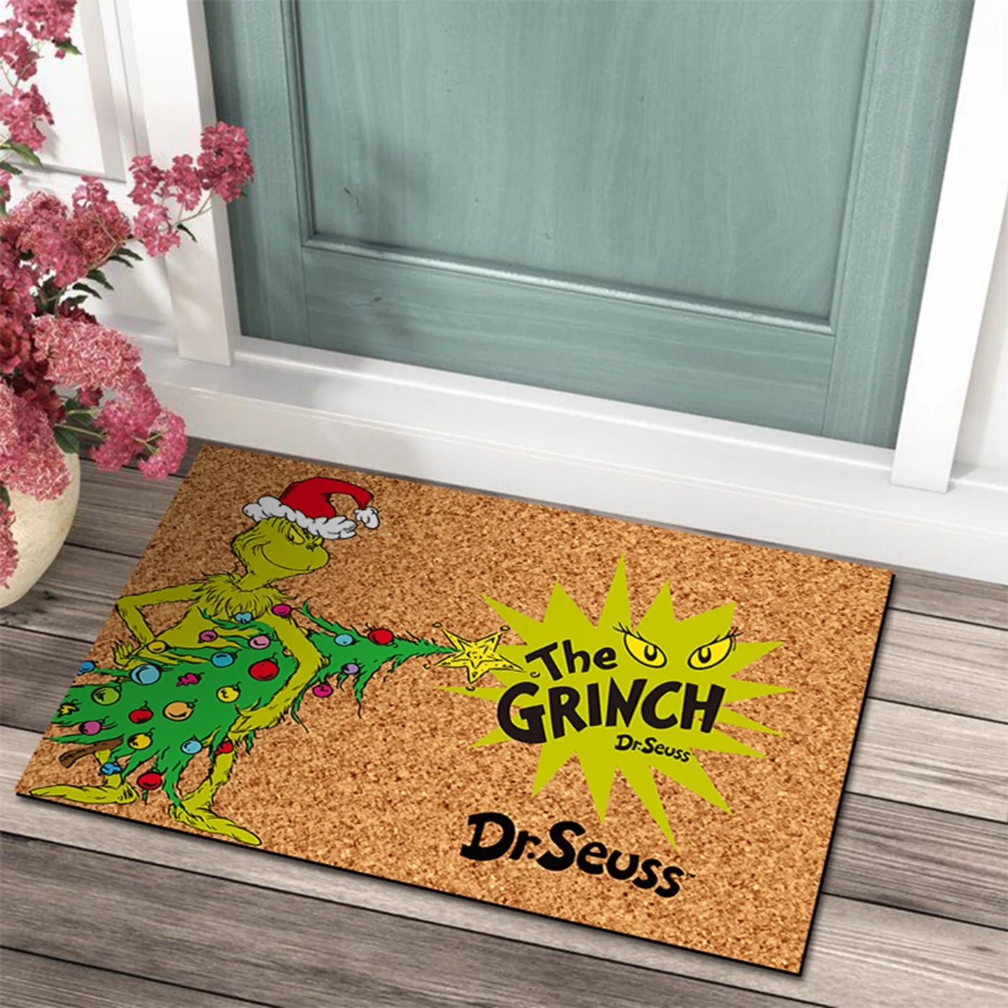 Christmas Welcome Door Mat – Funny, Non-Slip, and Durable Home Decor