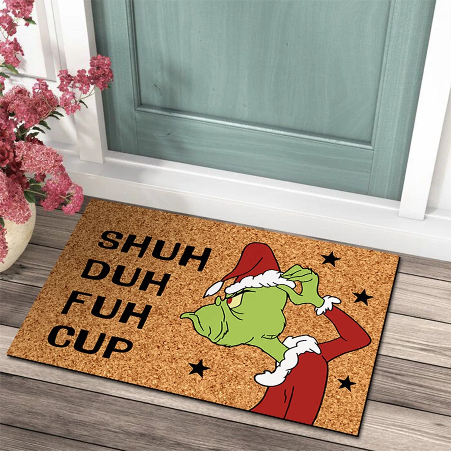 Christmas Welcome Door Mat – Funny, Non-Slip, and Durable Home Decor