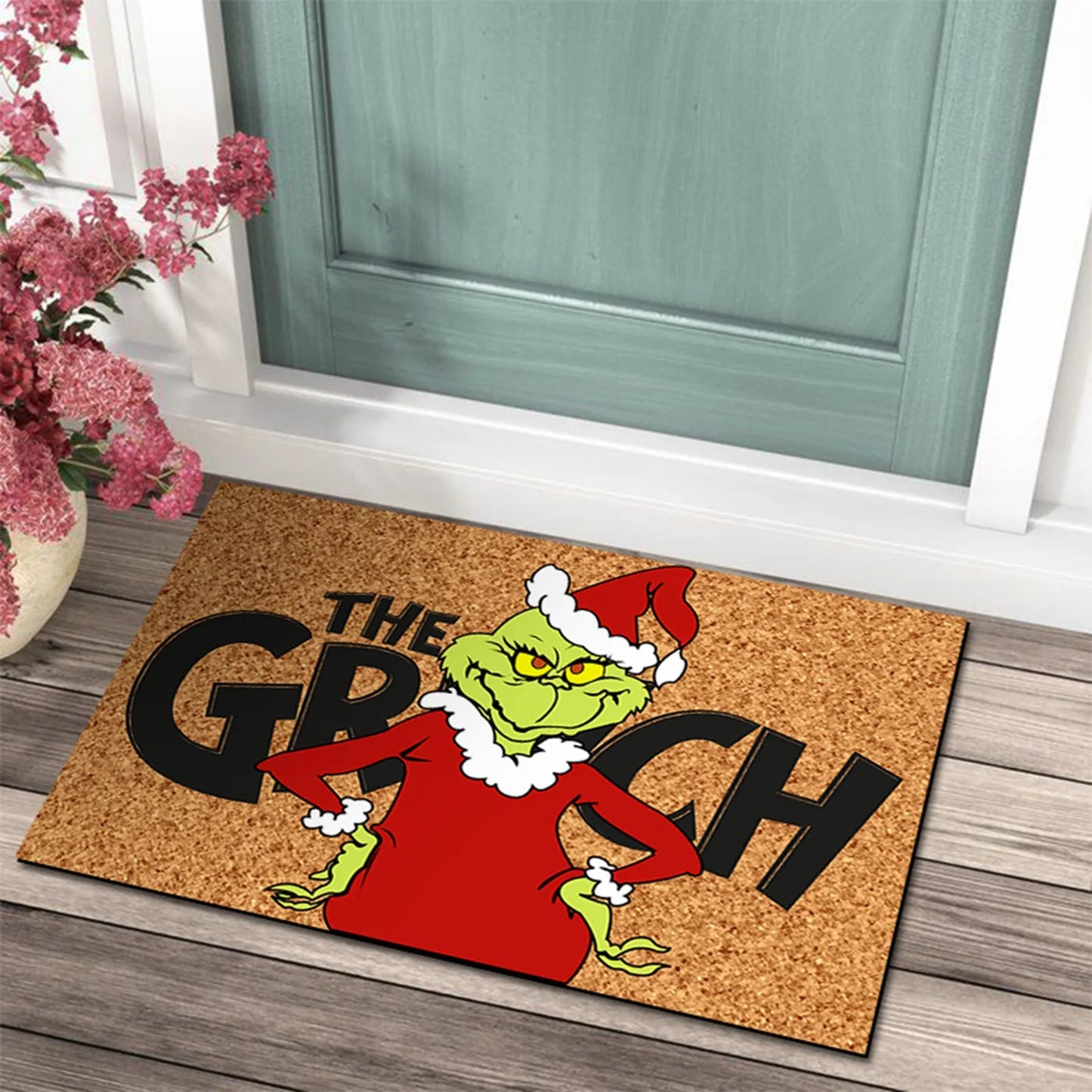 Christmas Welcome Door Mat – Funny, Non-Slip, and Durable Home Decor