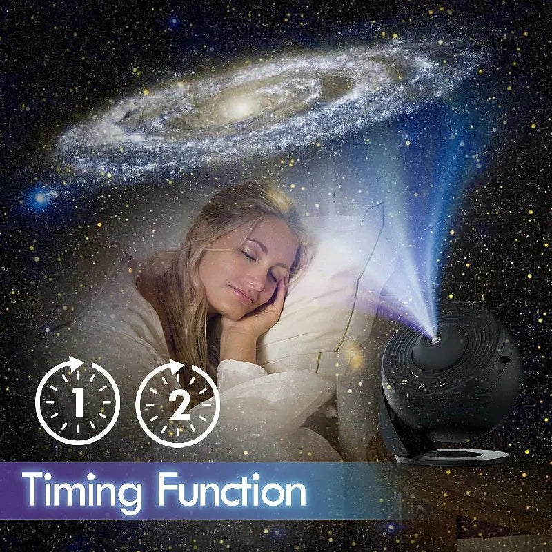 LED Galaxy Night Light Projector