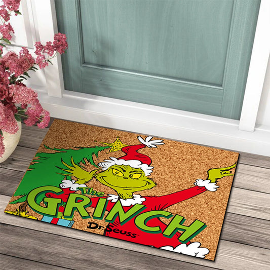 Christmas Welcome Door Mat – Funny, Non-Slip, and Durable Home Decor