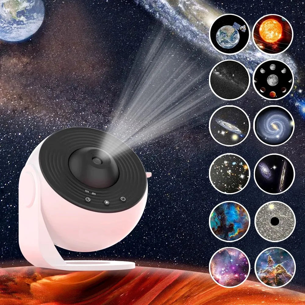 LED Galaxy Night Light Projector