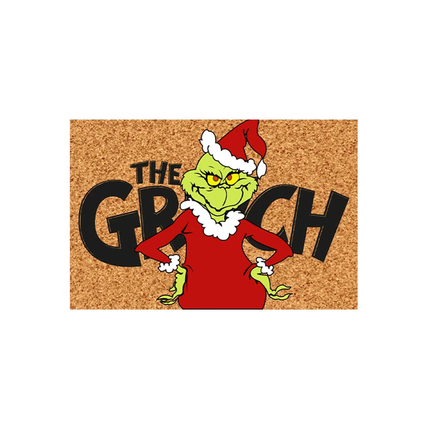 Christmas Welcome Door Mat – Funny, Non-Slip, and Durable Home Decor
