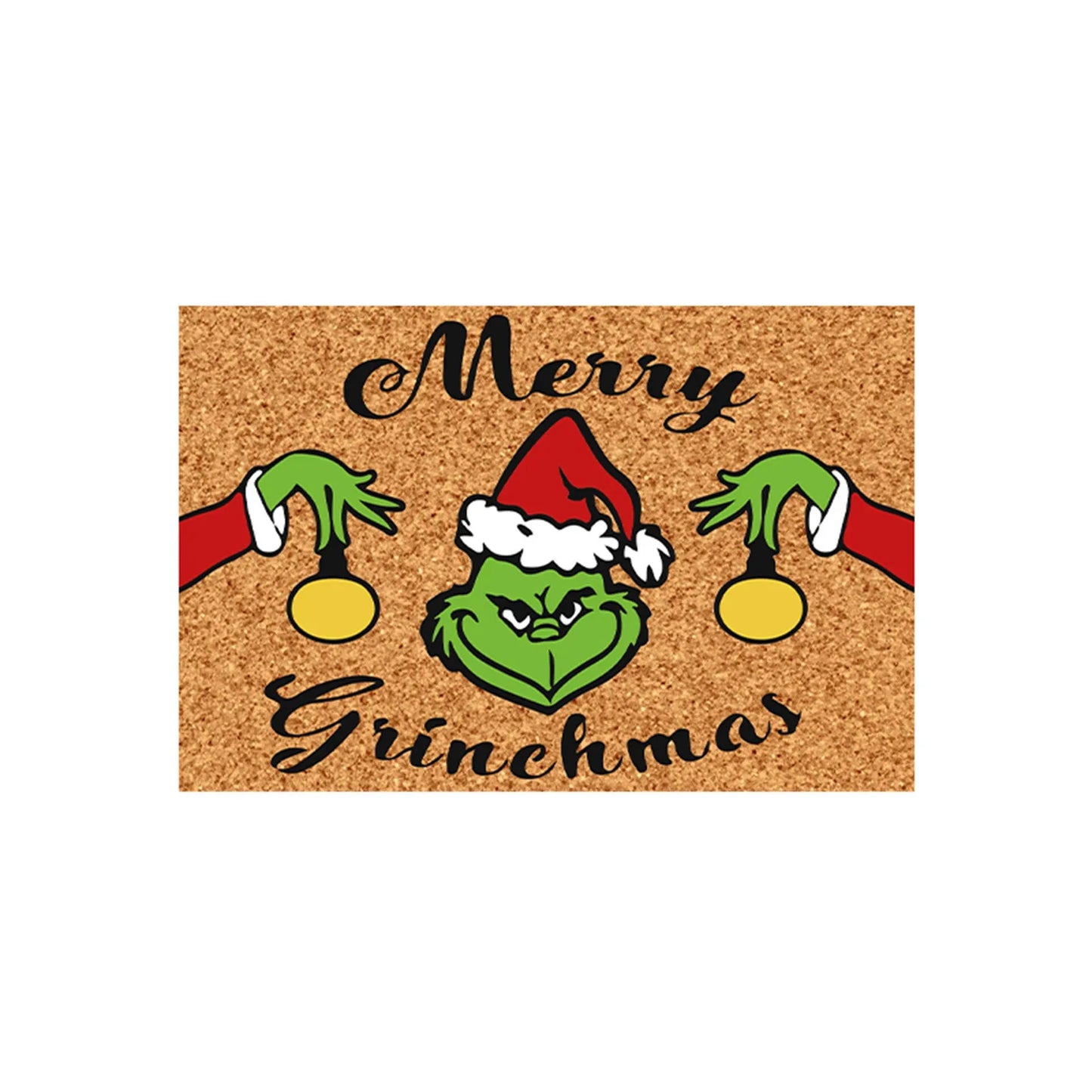 Christmas Welcome Door Mat – Funny, Non-Slip, and Durable Home Decor