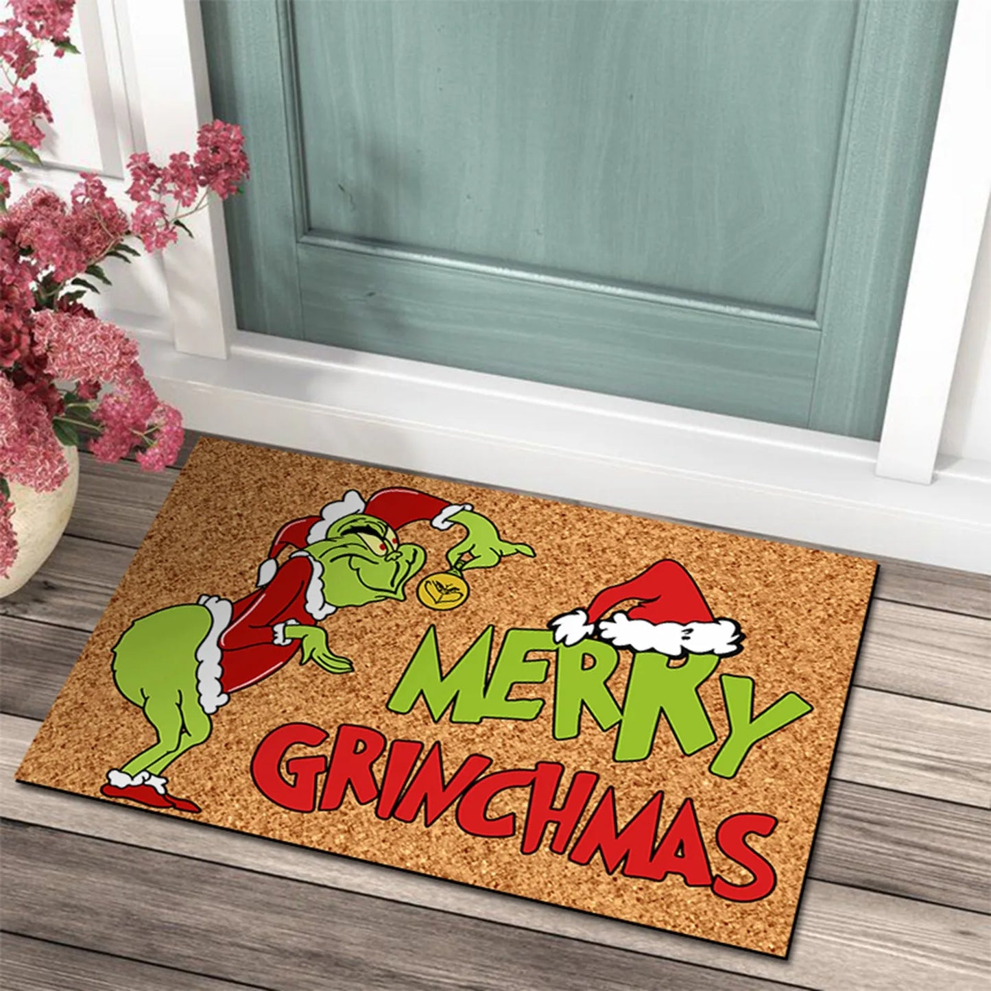 Christmas Welcome Door Mat – Funny, Non-Slip, and Durable Home Decor