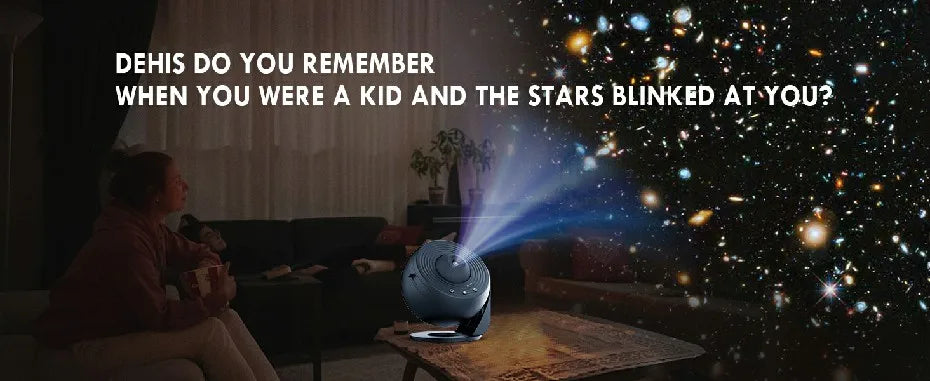 LED Galaxy Night Light Projector