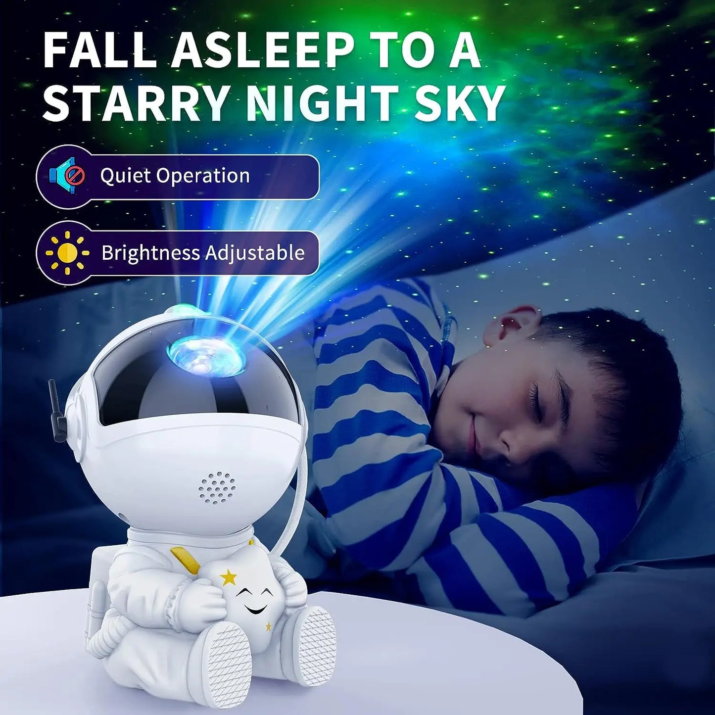 Star Projector Galaxy Night Light – Transform Your Space Into a Starry Wonderland!